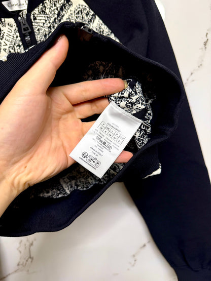 Dior Paris Map Print Jacket