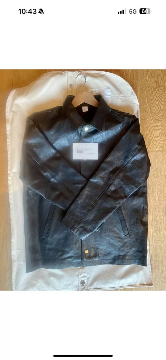 JJJJound Leather Jacket Limited Edition