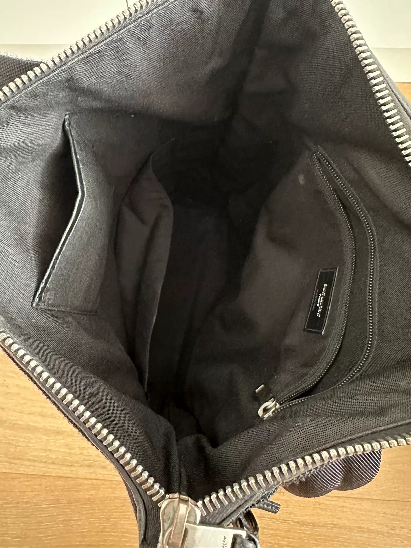 Saint Laurent Rivington Leather Backpack