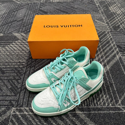 Louis Vuitton Trianer Tiffany Green Sneakers