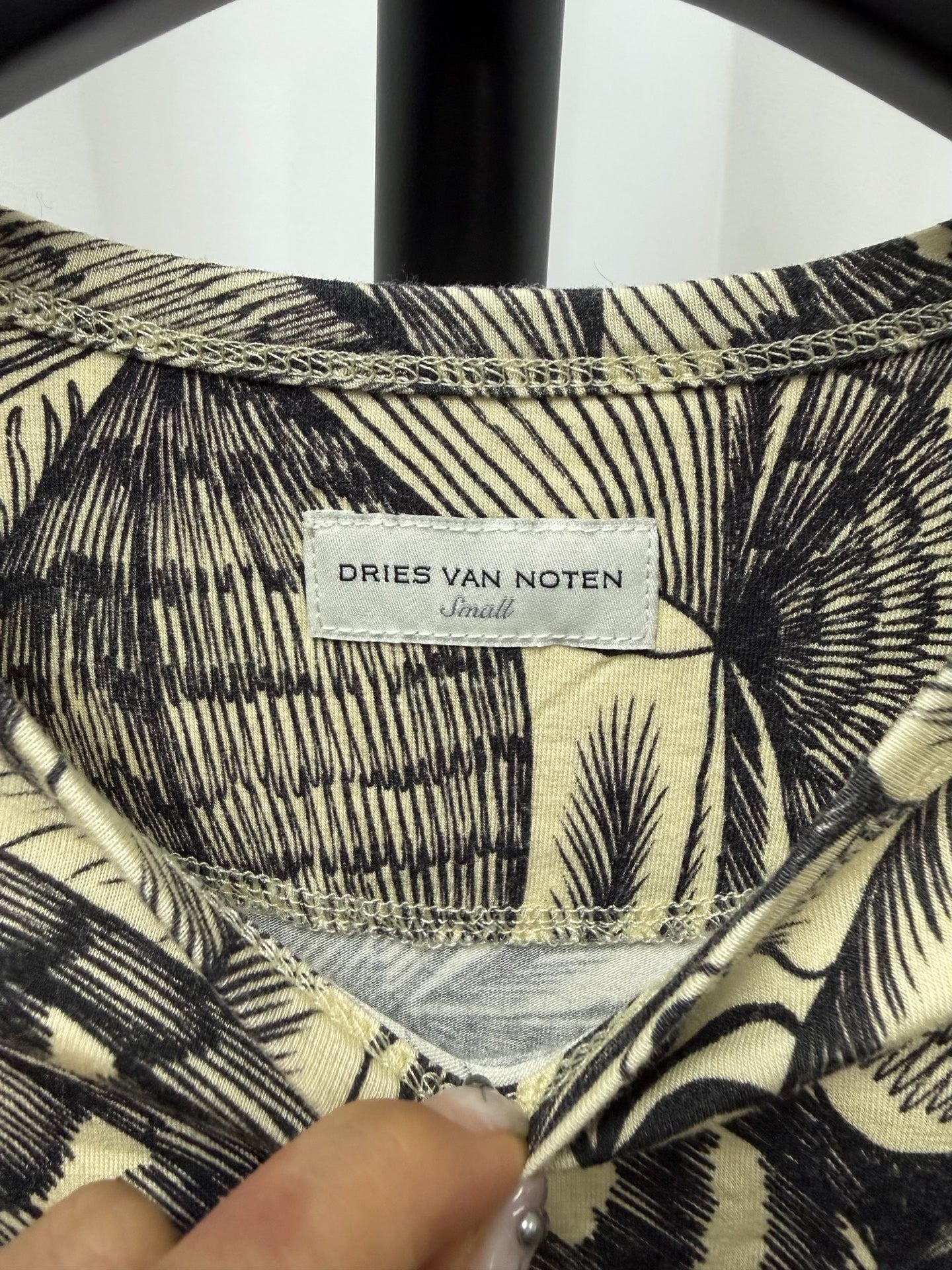 Dries van Noten Snake Print T-shirt