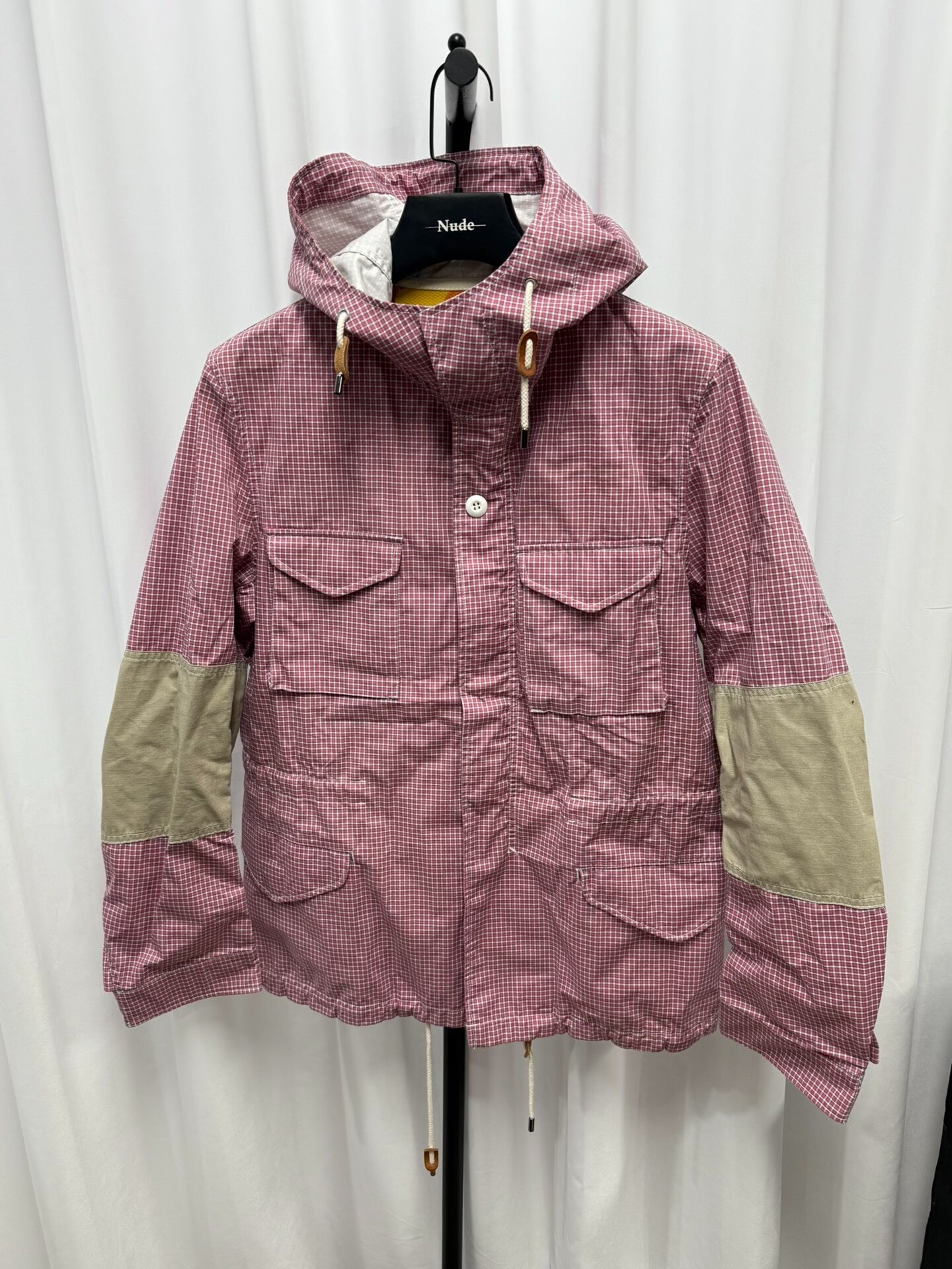 junya watanabe man casual patchwork jacket