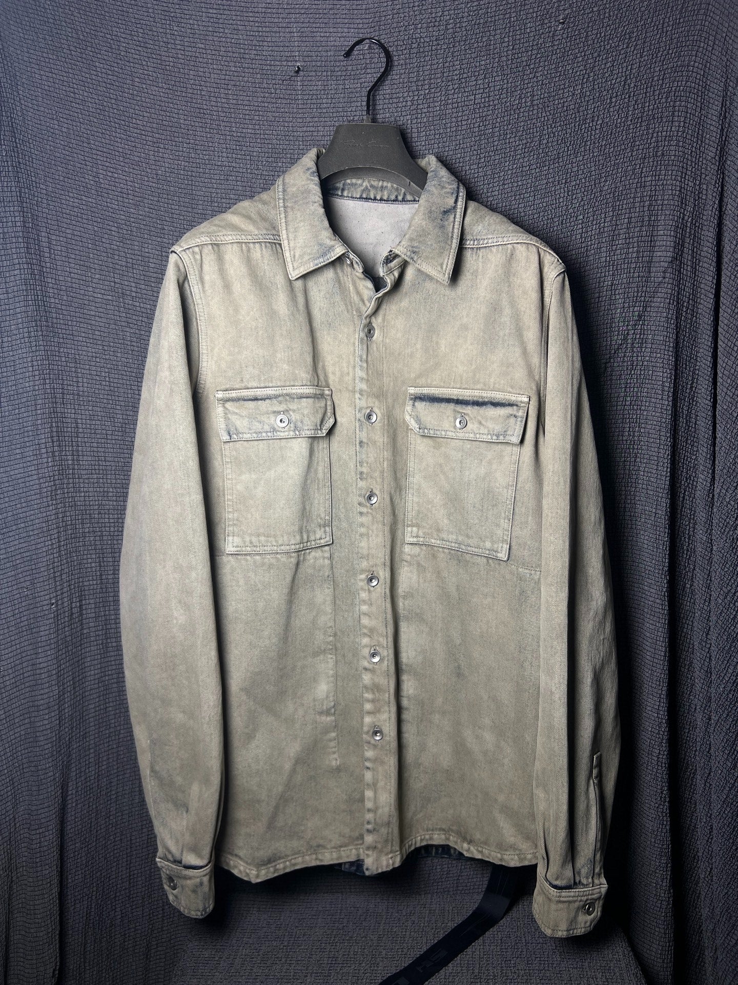 Rick Owens 22FW Denim Shirt Jacket