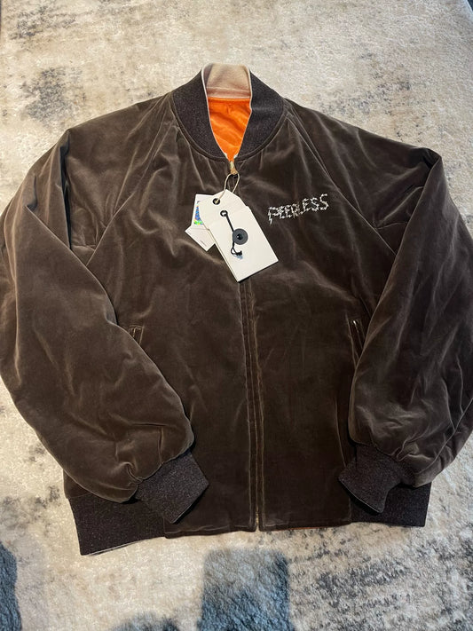 visvim douglas reversible mud-dyed jacket