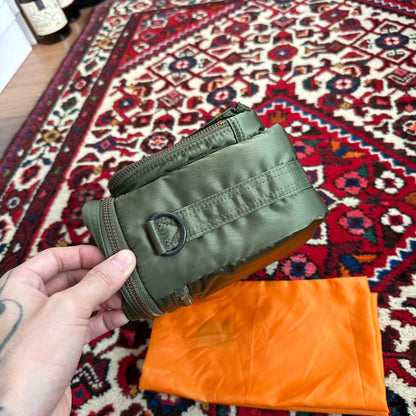 porter tanker camera bag in green