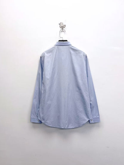 dior light blue embroidered cd bee shirt