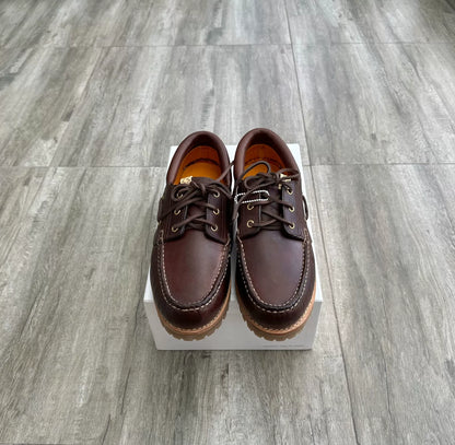 visvim wallace deck folk leather shoes