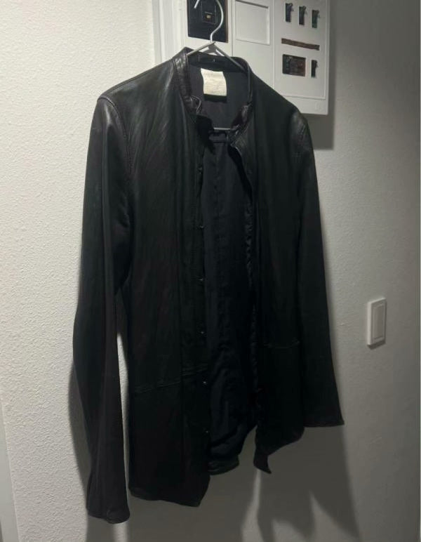 JULIUS 2004AW Leather Shirt