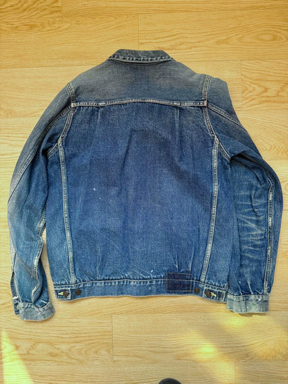 visvim 101JKT Jumbo Paint Splatter Denim Jacket