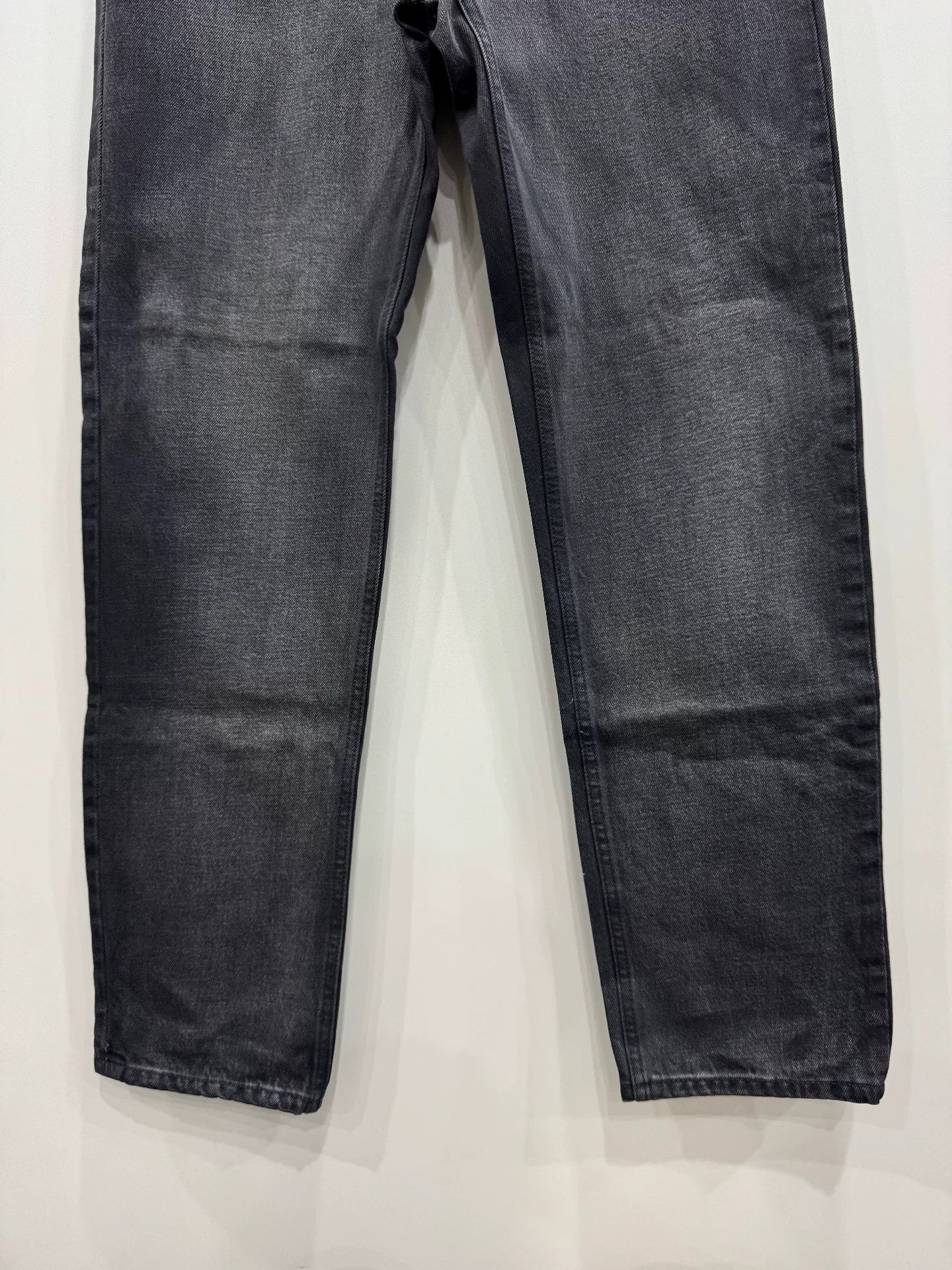 yeezy season 6 black gold denim jeans