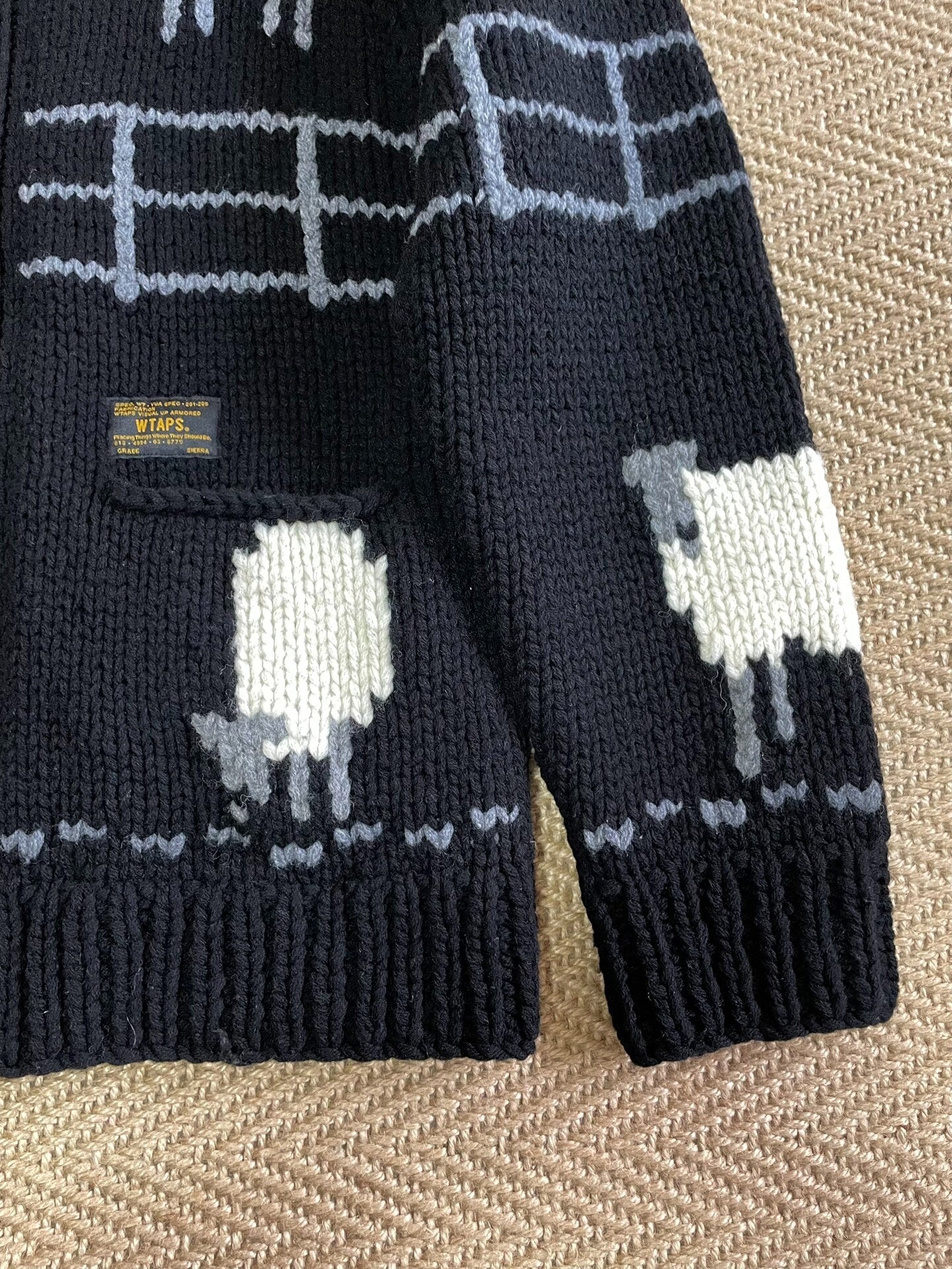 WTAPS Cowichan Sweater Wool Cardigan