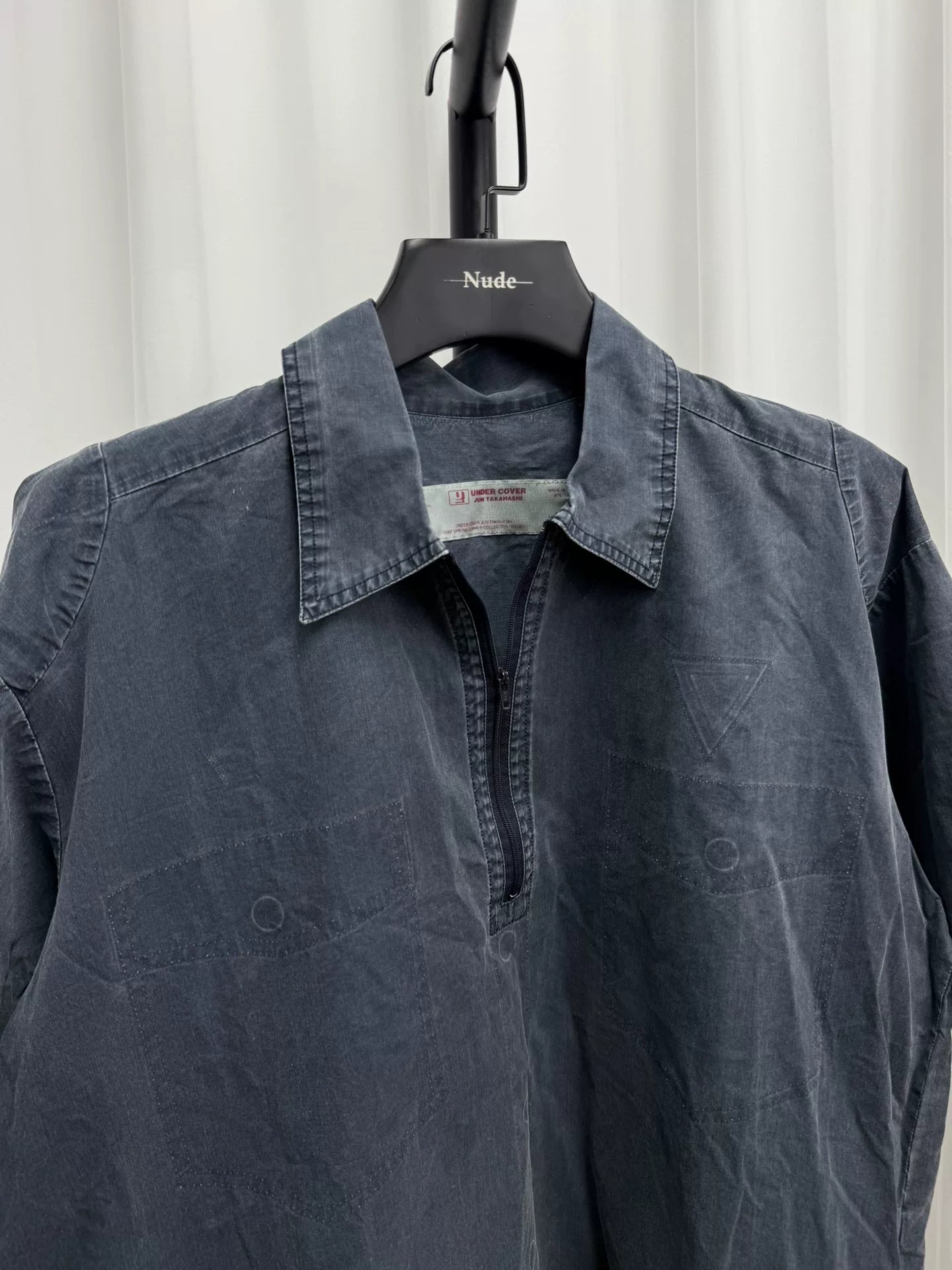 UNDERCOVER 1999SS Relief Short Sleeve Shirt