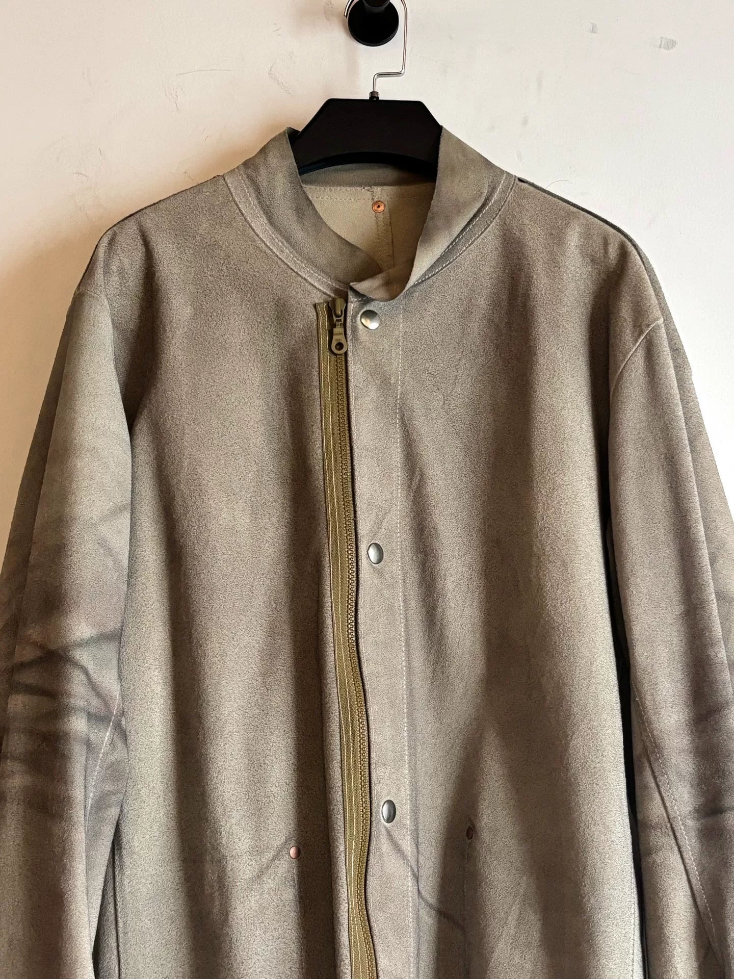 vintage martin margiela distressed welding jacket