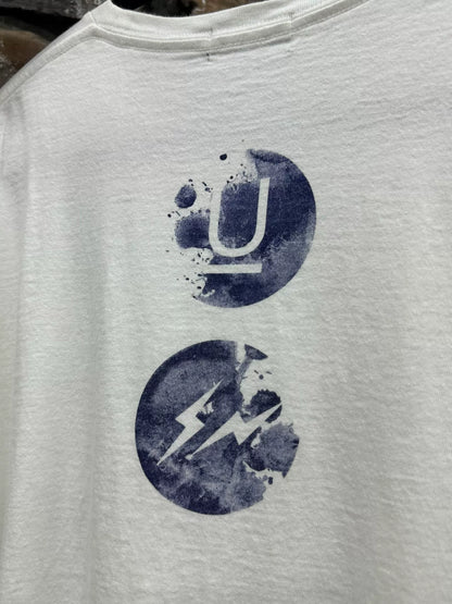 undercover ink splatter short sleeve t-shirt