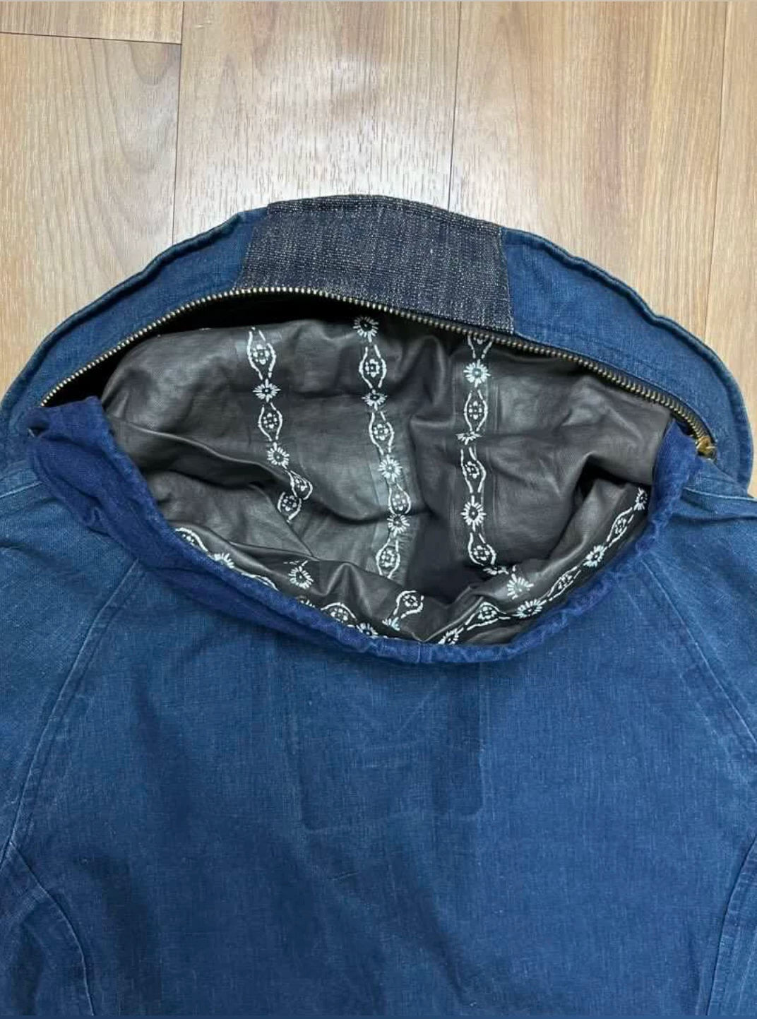 Visvim GORE-TEX PFD Blue Denim Jacket