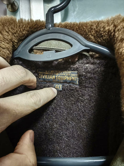 Freewheelers B10 Flight Jacket with Skull Design