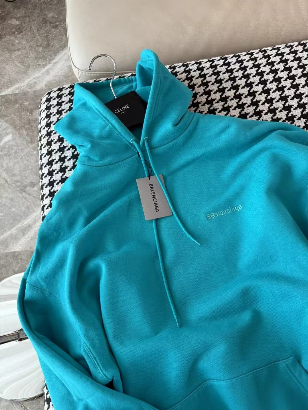 Balenciaga Embroidered Letter Sweatshirt