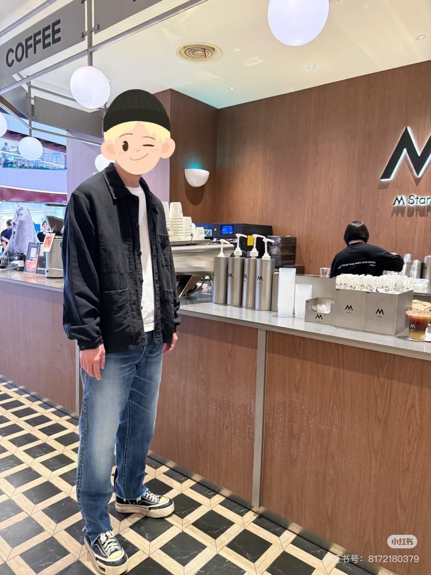 visvim travail coverall moleskin jacket black