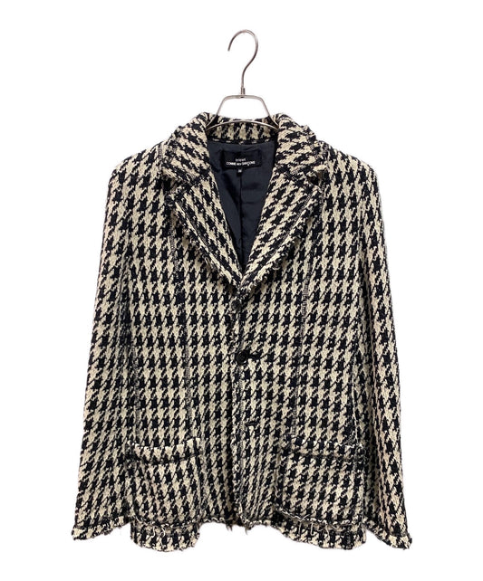 COMME des GARCONS Houndstooth Knit Jacket