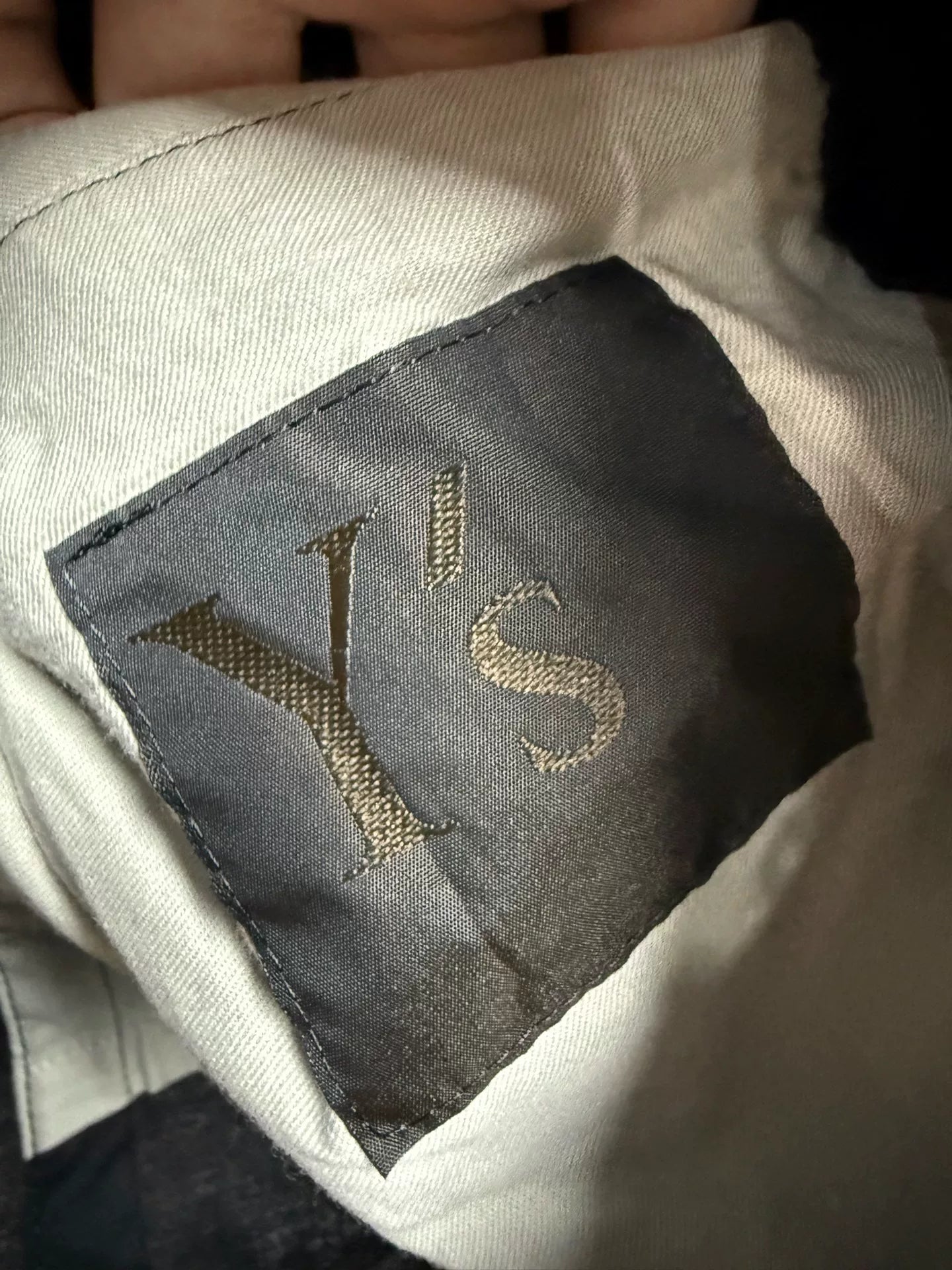 y's for men deconstructed jacket by Yohji Yamamoto