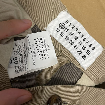 Maison Martin Margiela Casual Khaki Trousers
