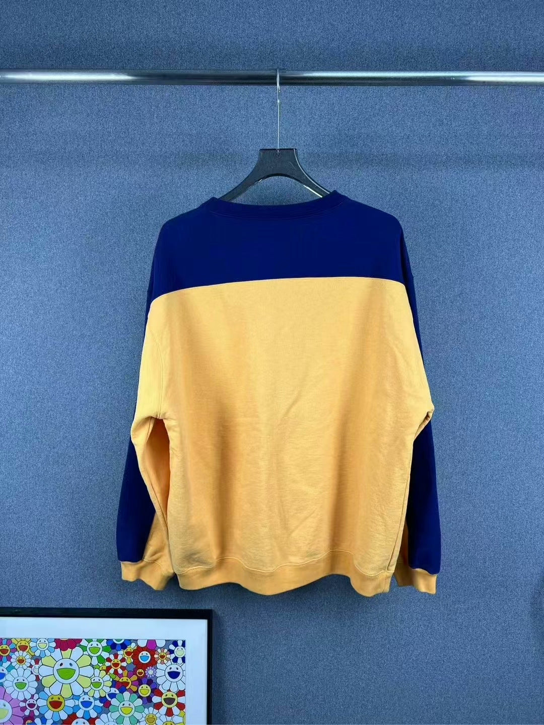 gucci the north face colorblock sweatshirt