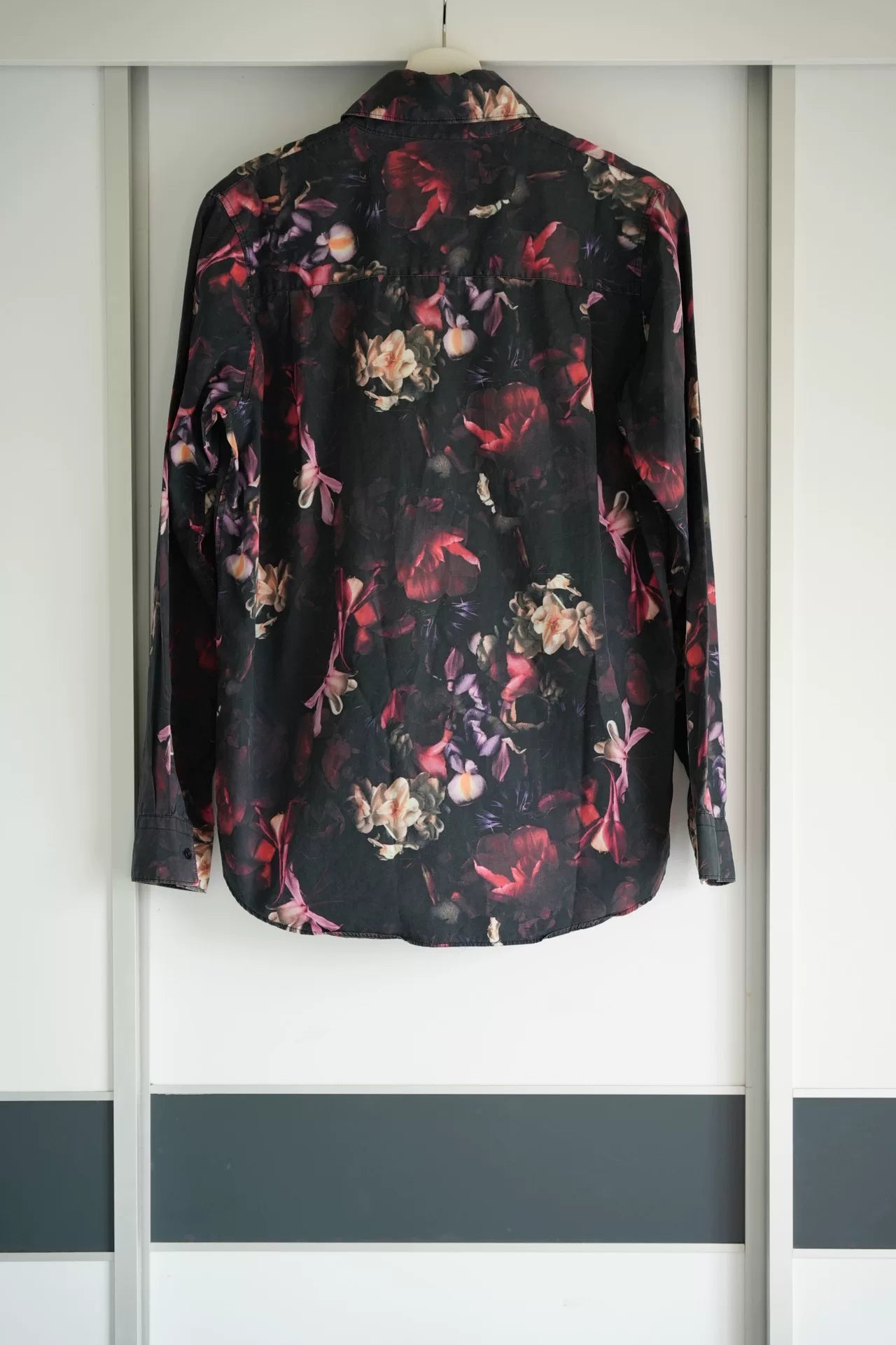 floral print long sleeve shirt by lad musician