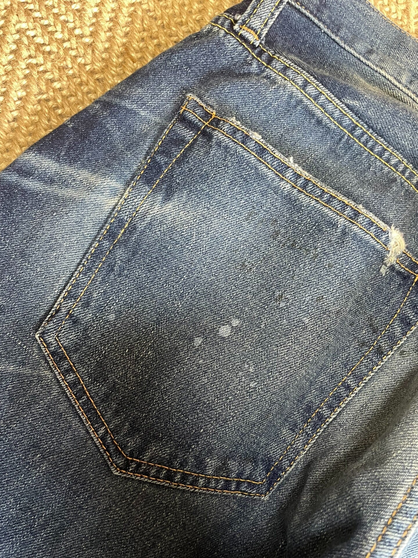 denim by vanquish & fragment electric pants