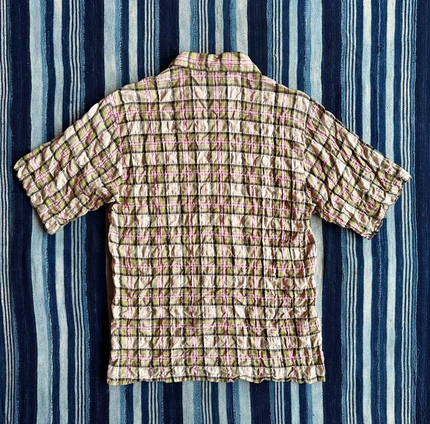 Nigel Cabourn Frankies Check Short-Sleeve Shirt