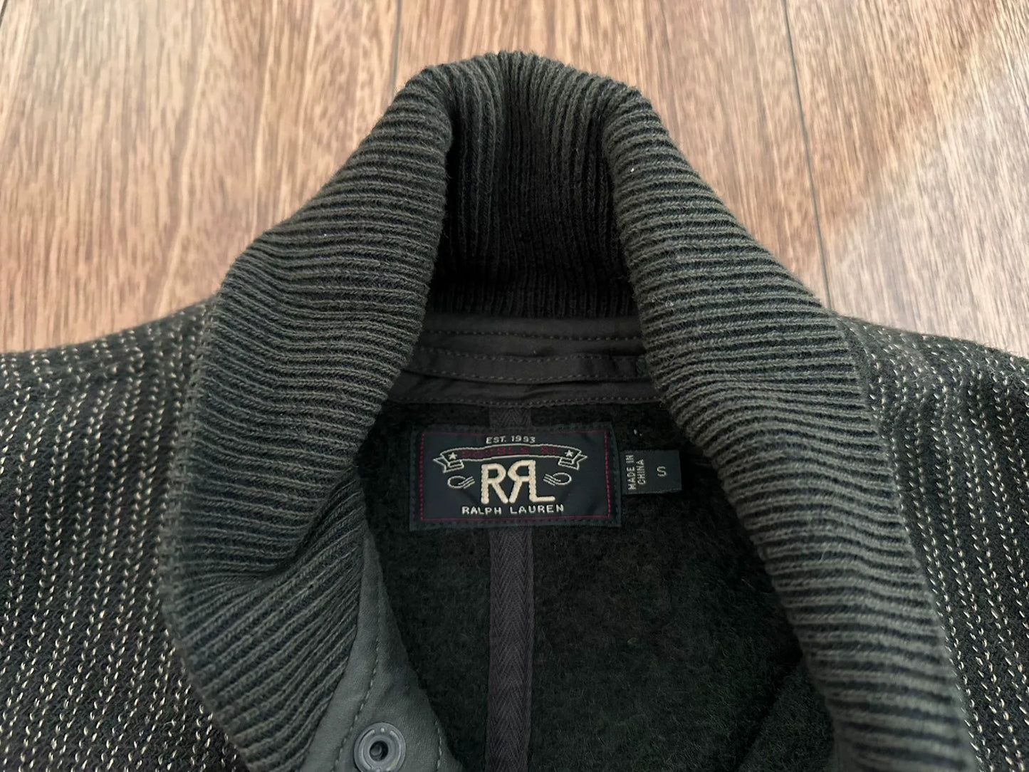 RRL Double RL Baseball Jacket in S Size
