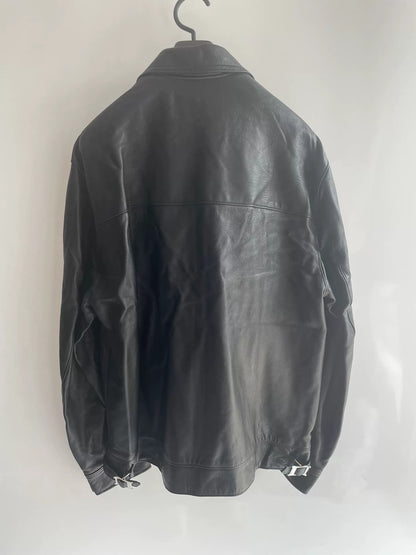 WACKO MARIA SINGLE RIDERS LEATHER JACKET