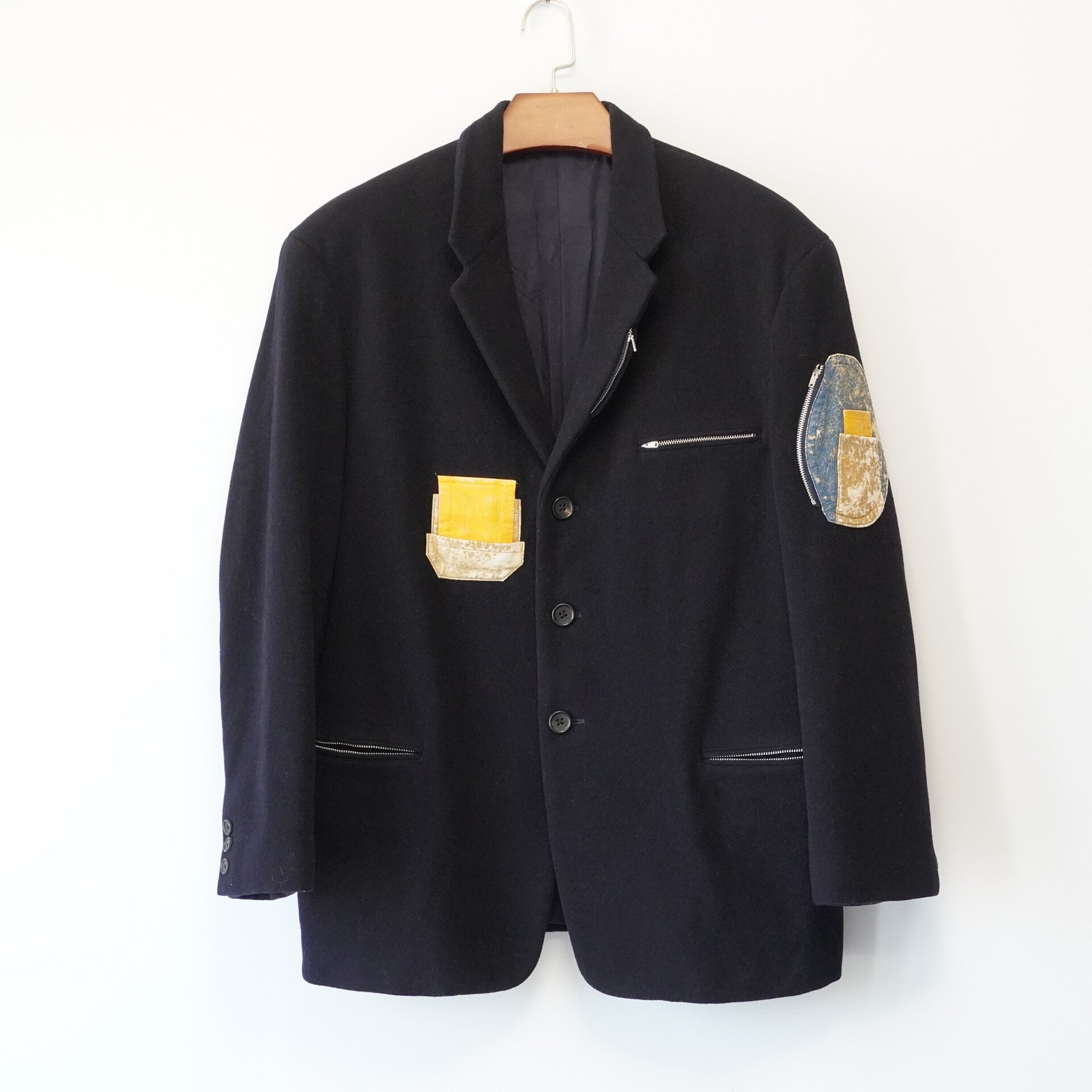 Yohji Yamamoto 1990s Leather Jacket