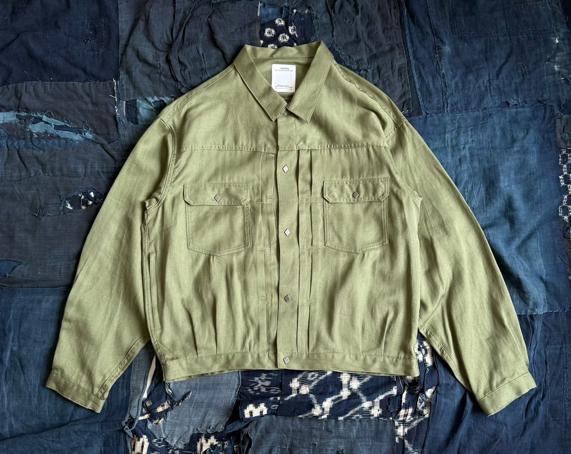 VISVIM 24SS 101XX Linen Wool Jacket