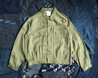 VISVIM 24SS 101XX Linen Wool Jacket