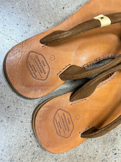 Visvim Spot Lama Sandal Brown