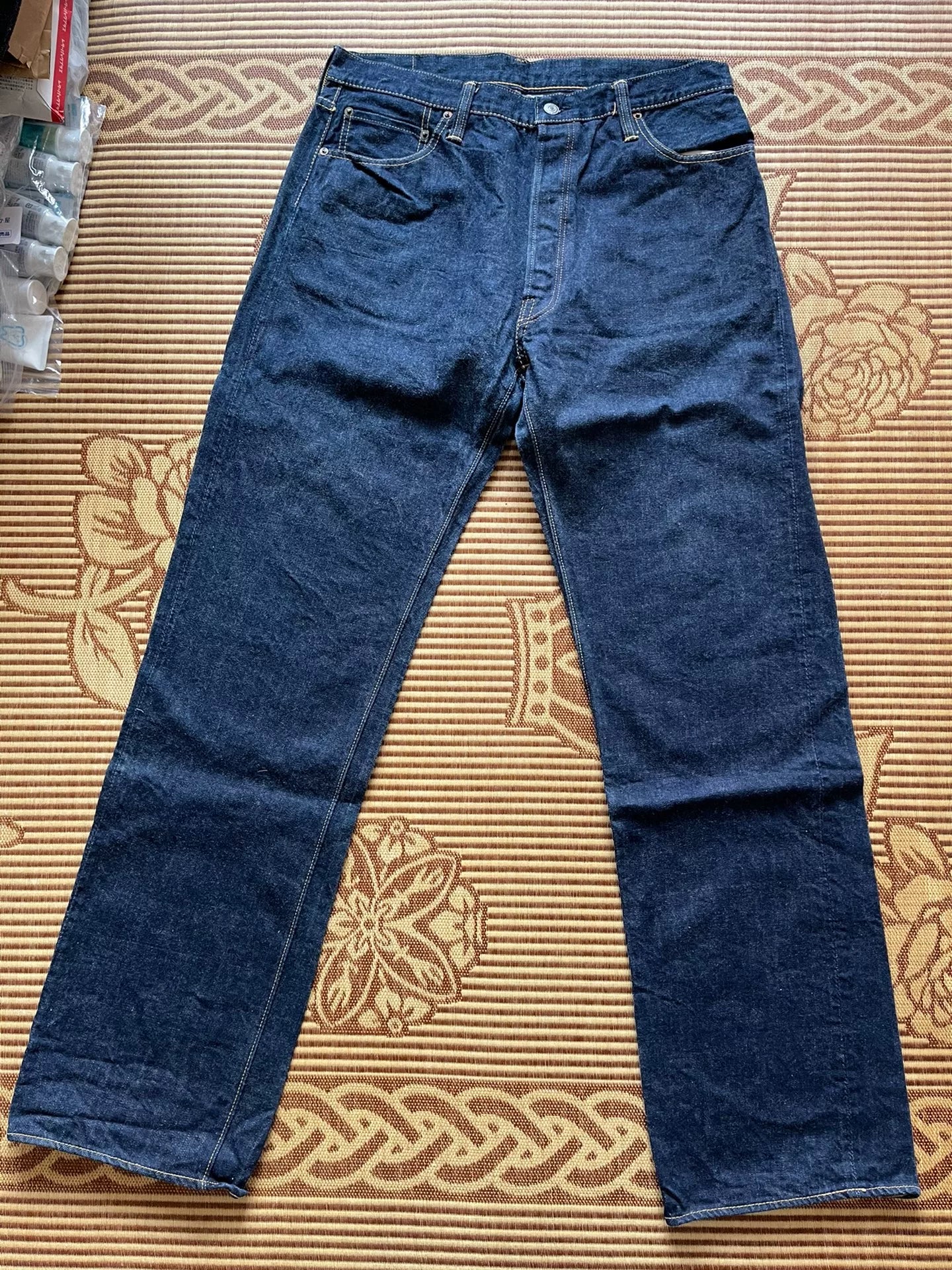 Levis Skull Limited Original Blue Jeans