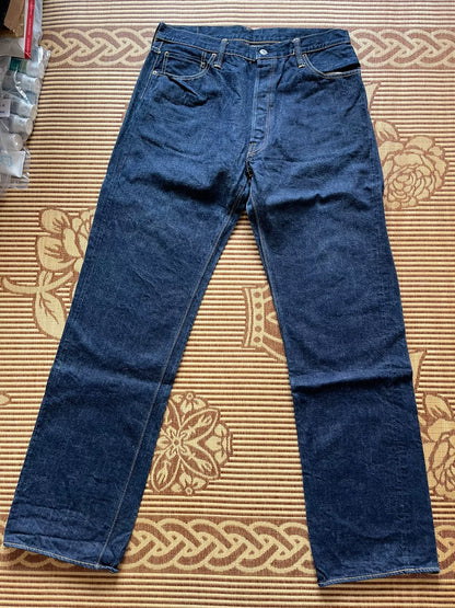 Levis Skull Limited Original Blue Jeans
