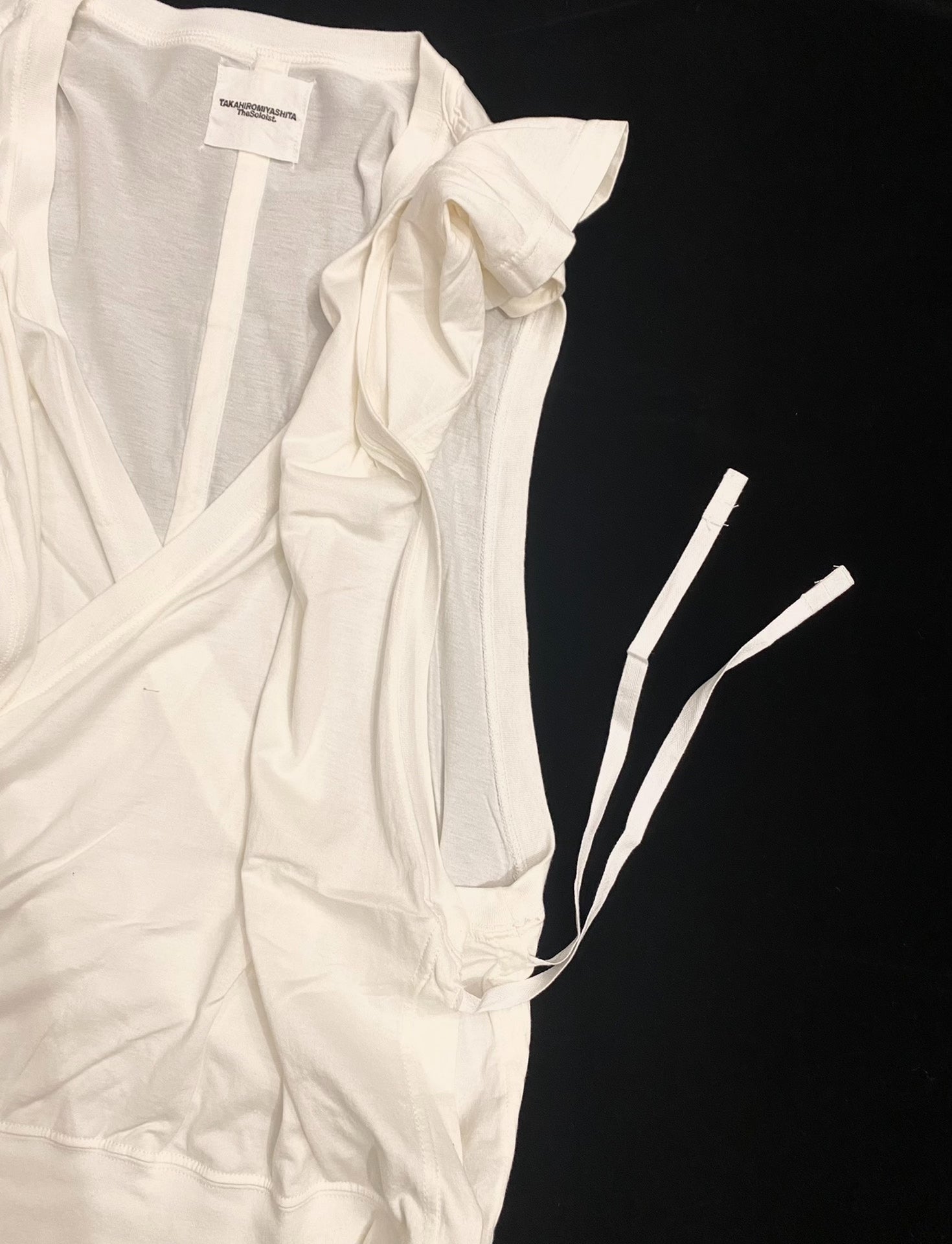 Soloist 2017SS Deconstructed Robe Tee