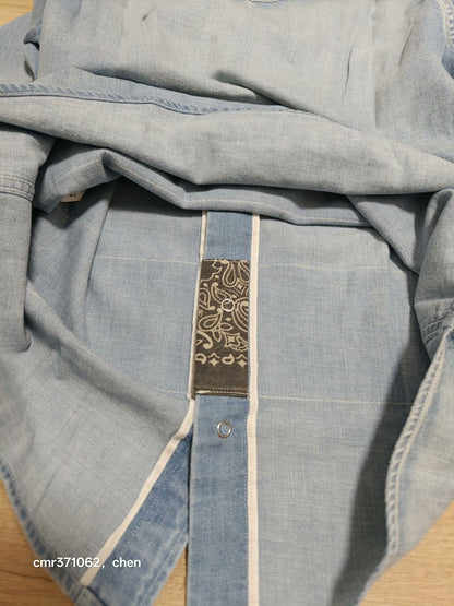 visvim 18SS Bandana Denim Shirt