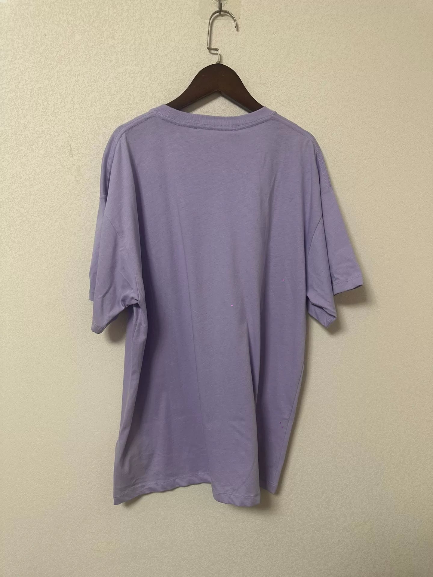 raf simons ss21 graphic t-shirt in purple