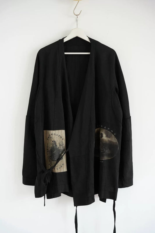 ziggy chen double-faced robe coat