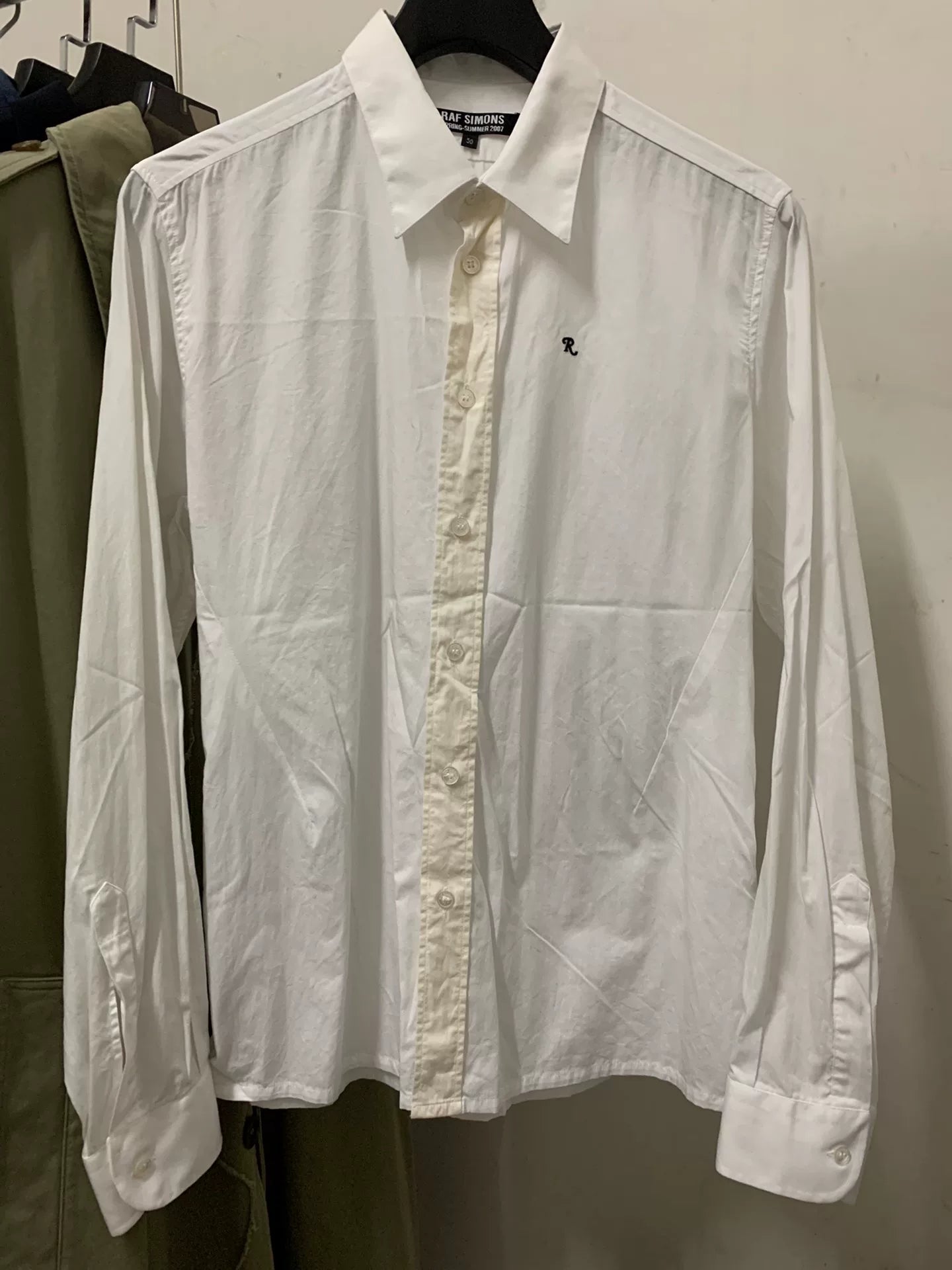 Raf Simons SS07 Embroidered Shirt