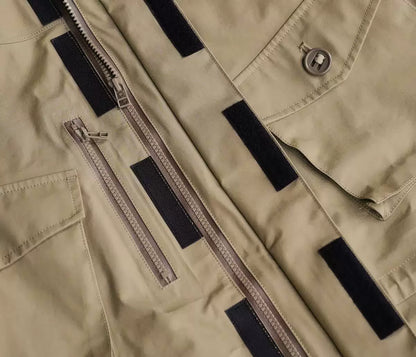 nanamica gore-tex cruiser jacket in beige