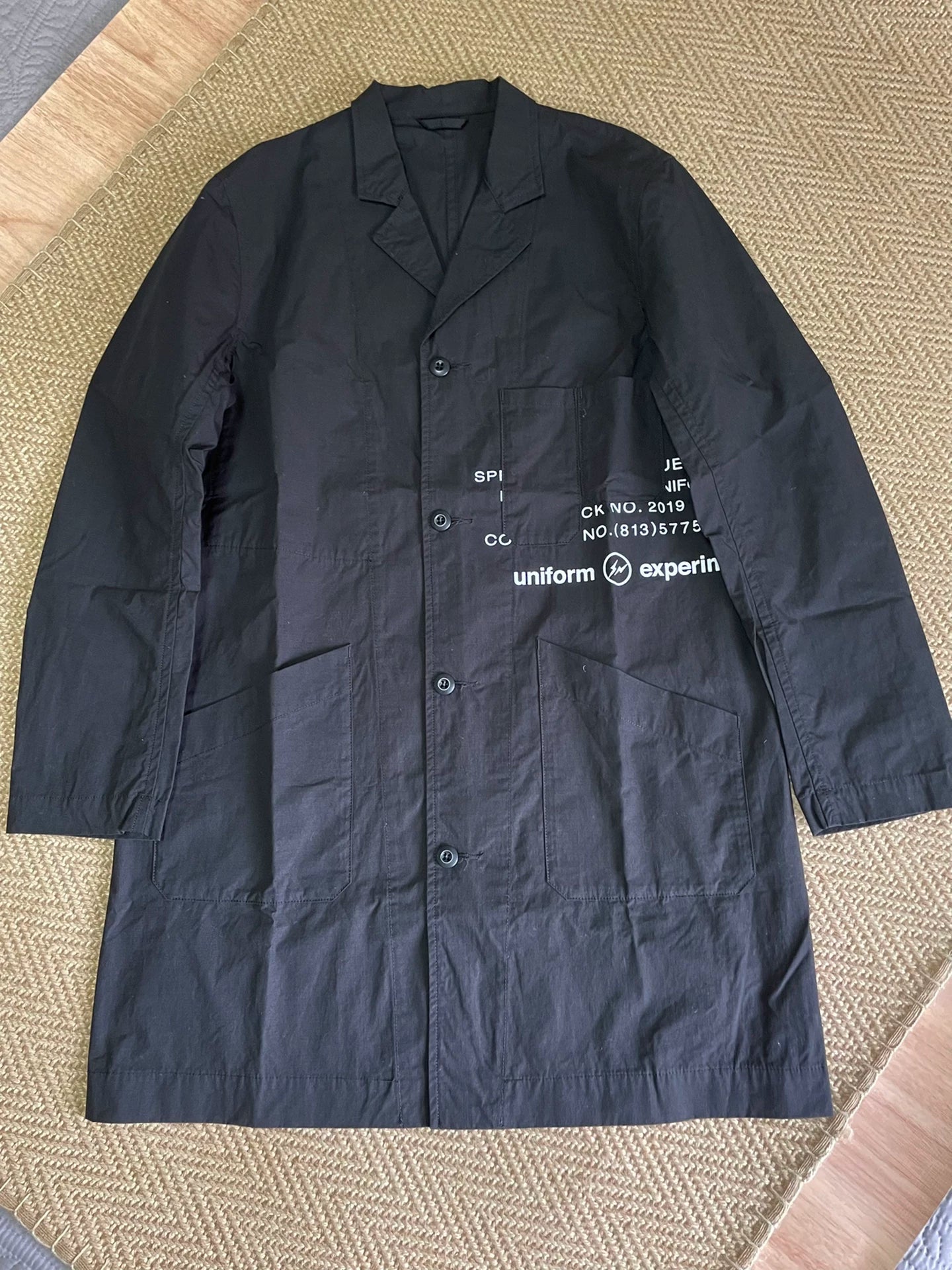 Uniform Experiment UEN Coat with Lightning Graphic