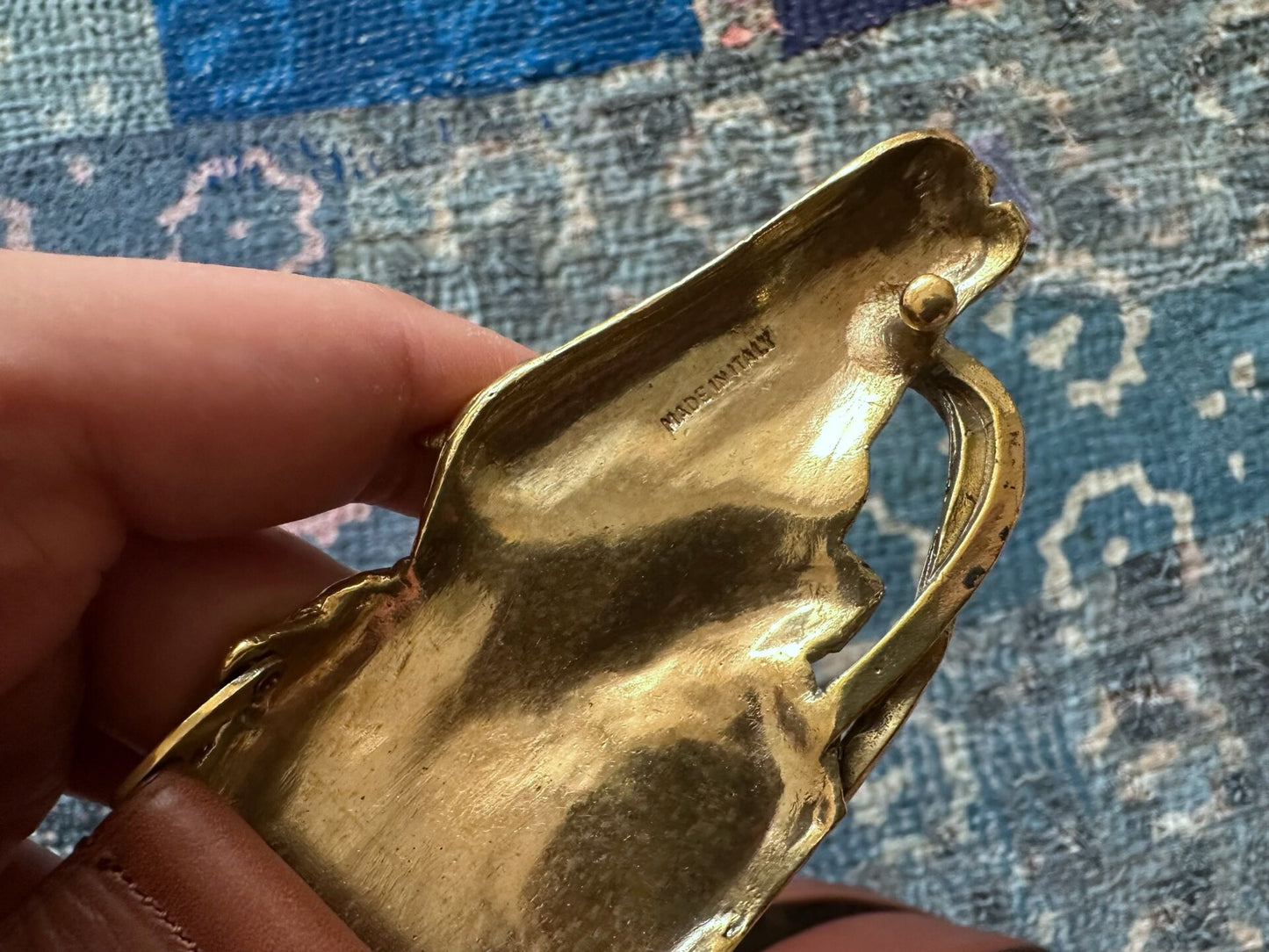 ralph lauren rrl high-end leather belt