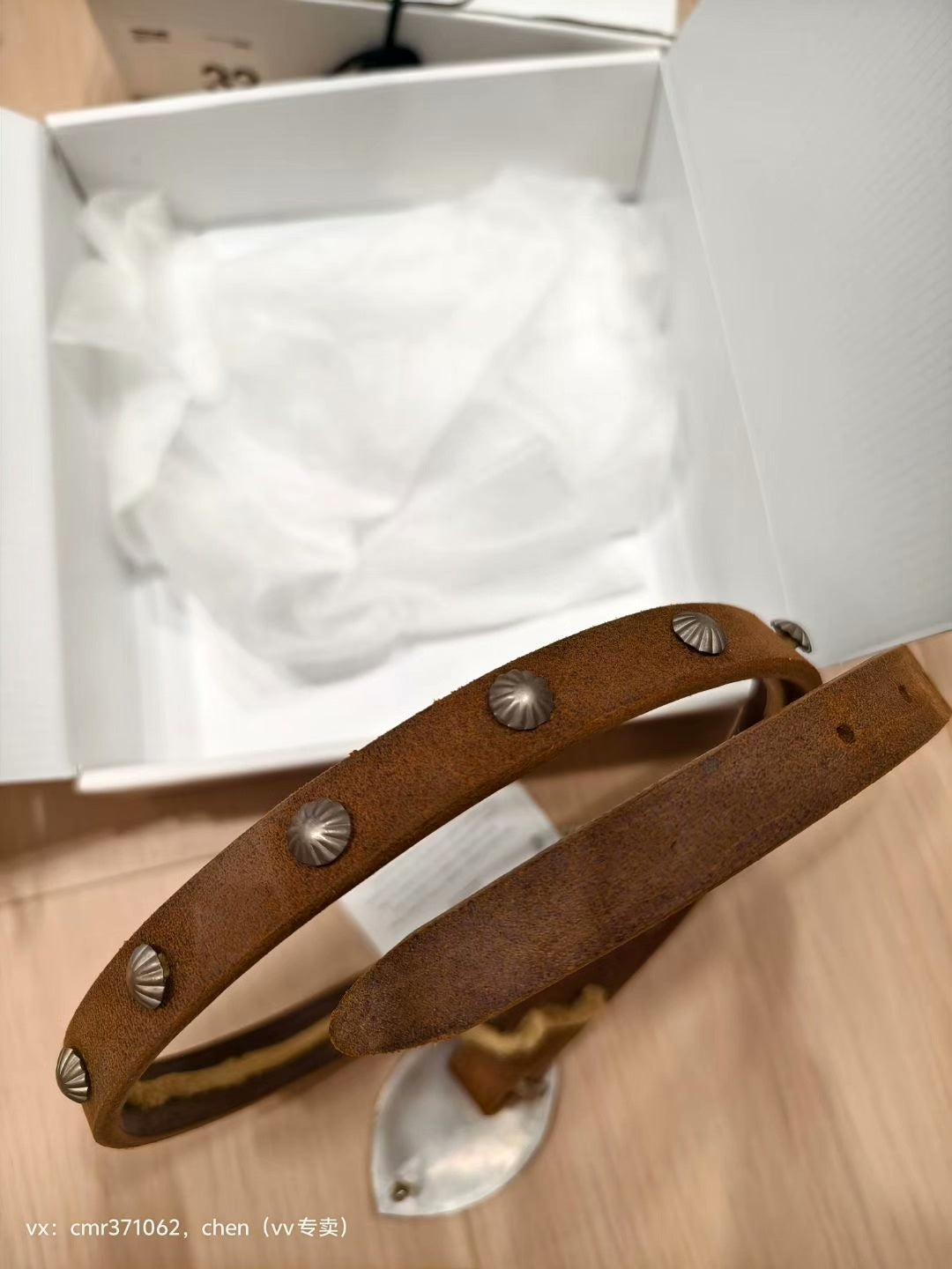 VISVIM 15SS Concho Belt 20MM