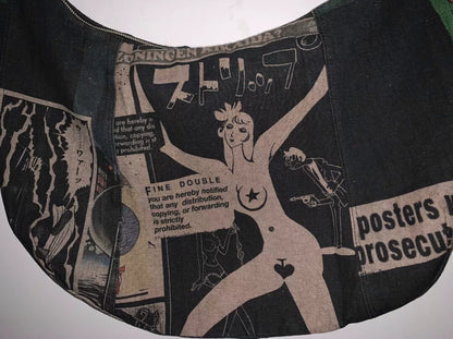 Yohji Yamamoto Y's 07AW Limited Tezuka Print Satchel
