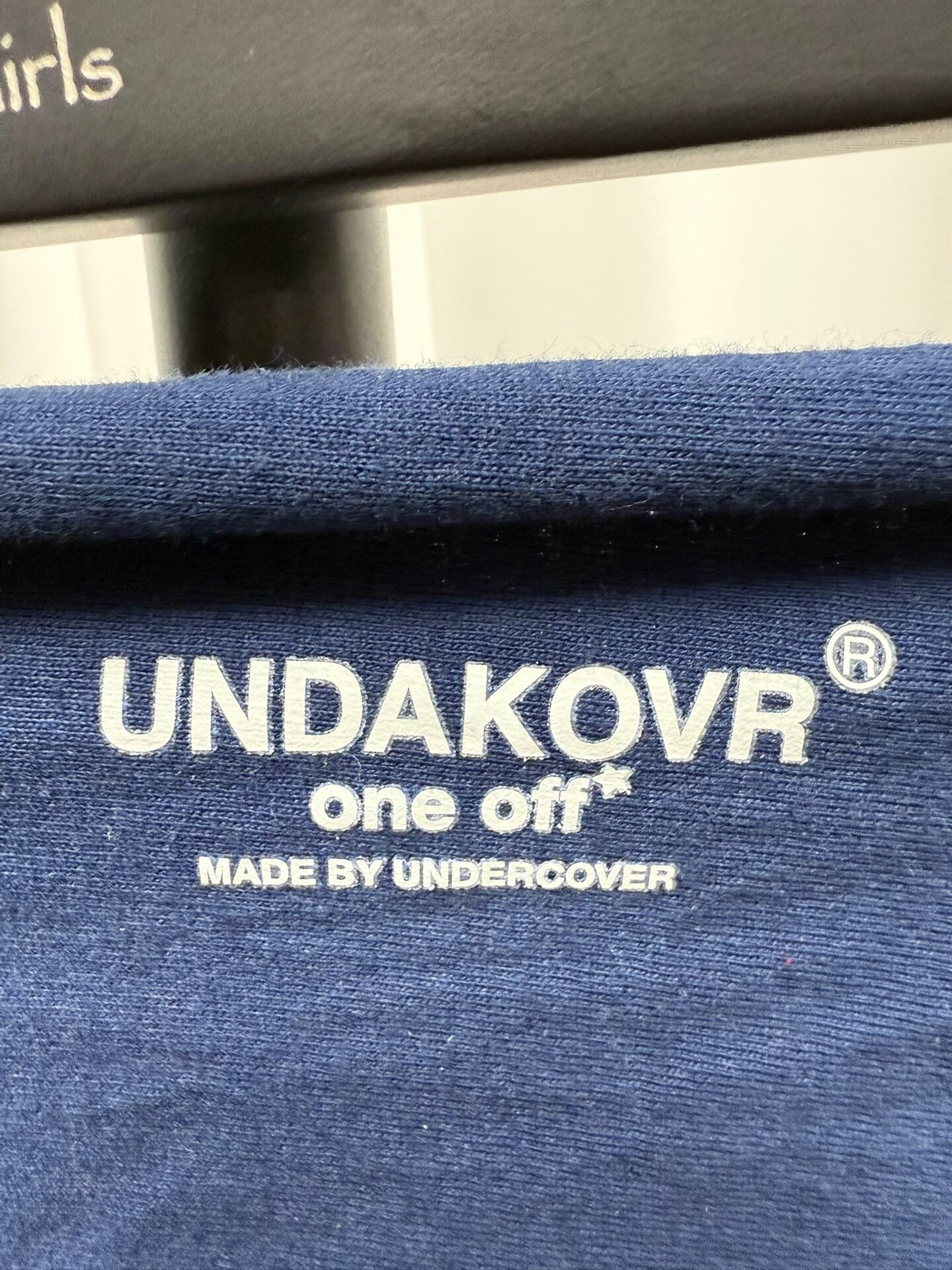 undercover vintage tee remake with scarf design