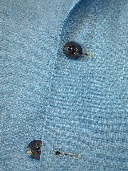 Zegna Custom Lightweight Blue Suit