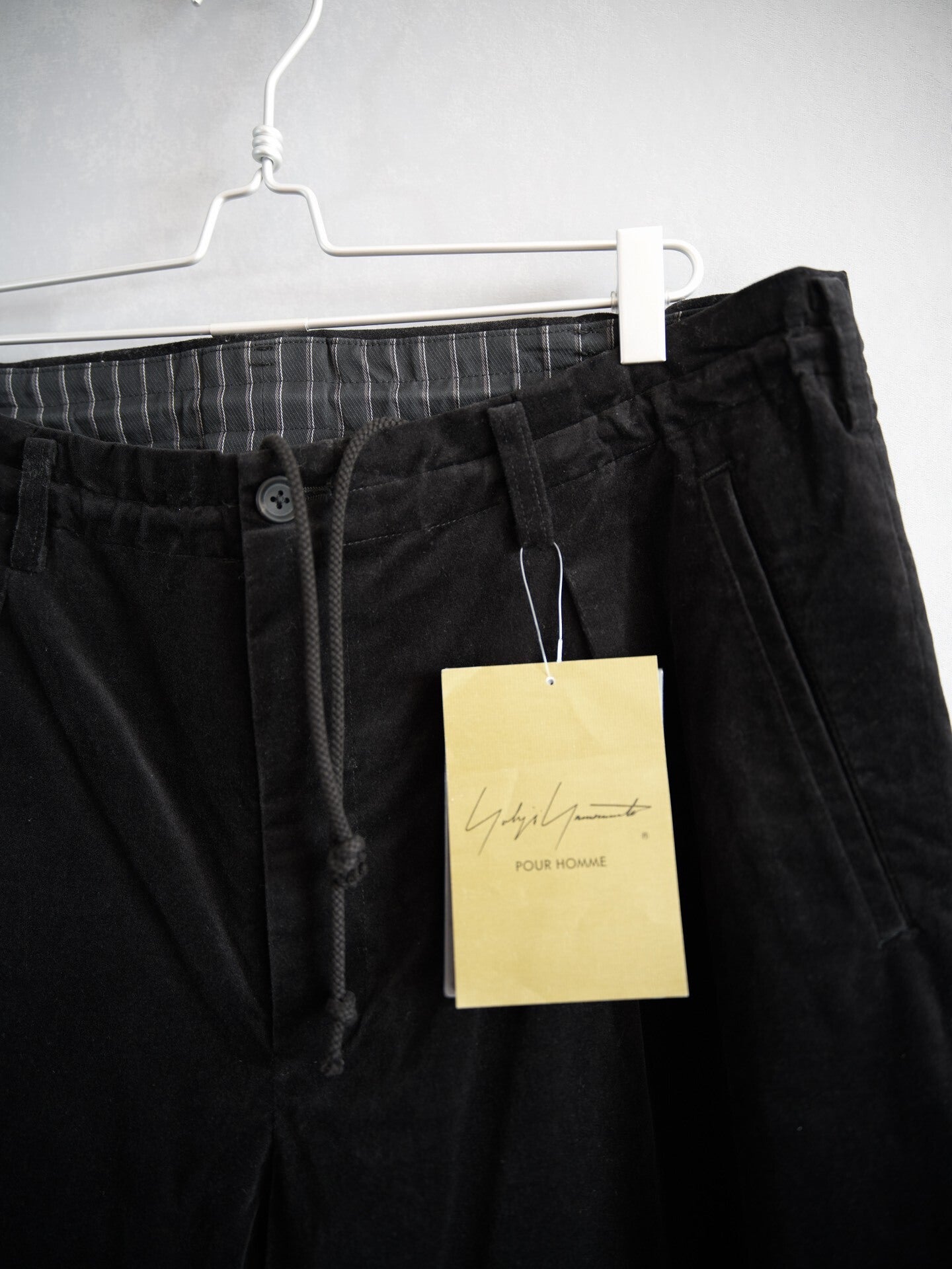 Yohji Yamamoto Velvet Trousers